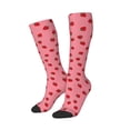 thumbnail image 2 of Balery Strawberries Printed Novelty Socks Men's Women's Crew Socks Sports Socks Knee High Socks Cotton Socks Quirky and Cool Socks, 2 of 9