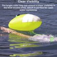 thumbnail image 2 of Air Dry Swimming Bag Inflatable Life Saving Swim Waterproof PVC Waist Buoy Storage Pack Drain Hole Tool Boating Rafting Bags Adult Children Emergency Yellow, 2 of 9
