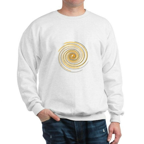 CafePress - Pi Swirl Sweatshirt - Crew Neck Sweatshirt