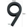 thumbnail image 6 of mdesiwst Modern 3D House Numbers Heavy Duty Rust-proof Simple Installation Modern House Address Numbers for Outside Home Front Door, 6 of 8