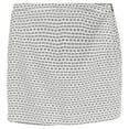 thumbnail image 1 of Pre-Owned Joseph Knitted Patterned Mini Skirt in Black and White Cotton, 1 of 2