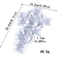 thumbnail image 5 of Large Silicone Molds for Resin, 3D Thorn Cross Resin Molds, Crucifix Silicone Molds Epoxy Resin for Resin Art, Resin Casting, School Class, DIY Wedding,Valentine, Craft Gift, Home Decoration, 5 of 5