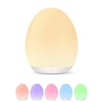thumbnail image 1 of Lámpara nocturna JolyWell Baby Egg, 7 colores, atenuación continua, 1 of 7