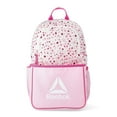 thumbnail image 2 of Reebok Girls' Riley 17" Laptop Backpack with Lunch Box Set, 2-Piece, Pink Floral, 2 of 4
