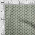 thumbnail image 2 of oneOone Polyester Lycra Dusty Teal Green Fabric Floral Sewing Material Print Fabric By The Yard 56 Inch Wide, 2 of 4