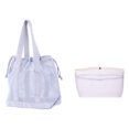 thumbnail image 2 of Extra-Large Drawstring Mesh Beach Bag With Reinforced Handles And Bottom Band, 12.99 Inch x 10.62 Inch Spacious Design For Towels Sandals And Snacks K, 2 of 6