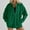 Green, variant on Tawop Hoodless Sweatshirt for Women Womens Top Sweatshirt Long Sleeve Pullover Pockets Solid Quarter Zip Workout Casual Khaki M