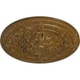 thumbnail image 3 of Ekena Millwork 26"OD x 3"P Vincent Ceiling Medallion (Fits Canopies up to 6"), Hand-Painted Smokey Topaz Crackle, 3 of 5