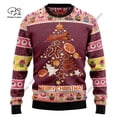 thumbnail image 3 of Sudadera unisex informal de invierno con estampado 3D de árbol de Navidad, Papá Noel, tatuaje, gato, animal, ciervo, oso, fea, M7, 3 of 5