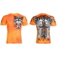 thumbnail image 2 of ARCHAIC AFFLICTION Men's T-Shirt LUSTROUS Wings Skull Biker S-5XL $40, 2 of 10