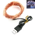 thumbnail image 2 of Joernso 2/5/10m Waterproof Copper Wire 5V USB LED Fairy String Light Wedding Party Decor, 2 of 5