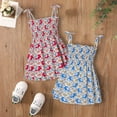 thumbnail image 6 of Toddler Baby Girl Dress Little Kids summer Dresses Girls Comfy Skirt, Beach summer Tunic Dress 2pcs, 6 of 6