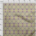 thumbnail image 3 of oneOone Velvet Light Yellow Fabric African Sewing Craft Projects Fabric Prints By Yard 58 Inch Wide, 3 of 4