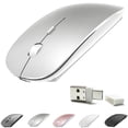 thumbnail image 1 of Ratón Bluetooth KLO 4 modos recargables para MacBook Silver, 1 of 5