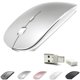 thumbnail image 1 of Ratón Bluetooth KLO 4 modos recargables para MacBook Silver, 1 of 5