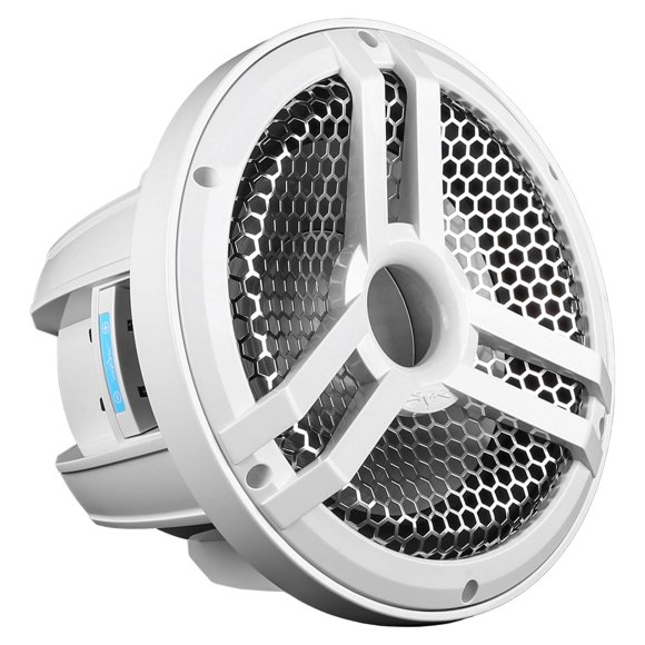 Subwoofer marino Skar Audio SKM10WD2 de 10" y 1000 W, blanco