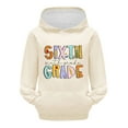thumbnail image 6 of Ruyang Back to School Clothes for Teen Girls 6th Grade Hoodies Boys First Day of School Pullover Hoodie Cute Sweatshirt, 6 of 7