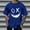 Blue, variant on Active Mens Tops Lady Workout Clothe Men Shirt Medium Exercise Wear for Men Quick Short Open Slipper Older Men Tops Long Sleeve Colorful T Shirt Men Spandex Fitted Shirts Men Men's T Shirt Summer