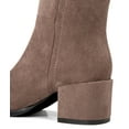 thumbnail image 3 of Ferwind Women's Slouch Boot Over-the-Knee Ultra Soft Micro Suede Adult Grey 11, 3 of 9