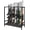 11 Rifles, variant on Gun Rack, Floor Standing Rifle Stand with Pistol Shelves, Vertical Shotgun Storage Holder Display Racks Indoor with Padding for Home or Garage, Hold up to 11 Long Guns, Black