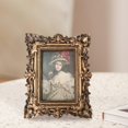 thumbnail image 5 of deevoka Antique Resin Photo Frame 10x15cm Photo, Tabletop Wall Hanging Photo Gallery Art, 5 of 6