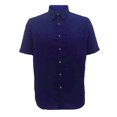 thumbnail image 1 of Camisa George Talla CH Manga Corta Lisa Azul Marino, 1 of 4