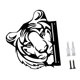thumbnail image 3 of Animal Metal Art Zulema Silueta Artificial Tigre para Jardín, 3 of 8