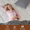 thumbnail image 4 of Queen Mattress, 12 Inch Queen Size Hybrid Mattresses with Memory Foam and Individual Pocket Spring for Motion Isolation, Pressure Relief, Medium Firm Mattress in a Box, 60 * 80 * 12, 4 of 5