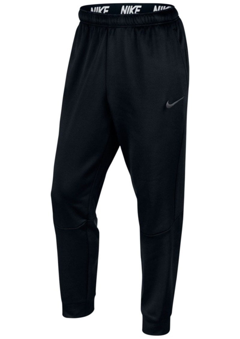 Nike Therma-Fit Tapered Cuff Leg Fleece Training Jogger Pants, Black ...