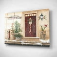 thumbnail image 2 of Epic Art 'Folk Art Santa Porch' by Pam Britton, Acrylic Glass Wall Art, 24"x16", 2 of 3