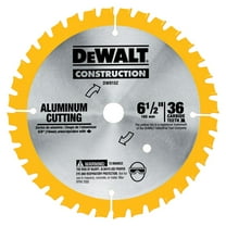 DEWALT ACCESSORIES 6.5-Inch 36-TPI Aluminum-Cutting Saw Blade DW9152