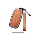 thumbnail image 4 of Scienceny Aleación de zinc Car Key Fob Decorativo Elegante Protector a prueba de golpes Galvanizado Automotive Case Protector Grey Type 2 Type2 NO2, 4 of 6