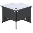 thumbnail image 2 of Global Industrial 36"W Corner Desk - Gray Finish Top, 2 of 5