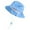 Blue, variant on Zanarzt Toddler Summer Hat Girl Baby Sun Hat UPF 50+ Sun Protective Toddler Bucket Hat Summer Kids Beach Hats Wide Brim Outdoor Play Hat for Boys Girls White,4-8 Years