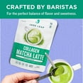 thumbnail image 3 of Jade Leaf Matcha Latte, Unsweetened Grass Fed Collagen and Organic Matcha, Premium Barista Crafted Mix - 5.3 oz, 3 of 6