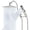 Brushed Nickel-Square 8'', variant on Square 8'' Chrome Metal Shower Head with Handheld Wand