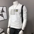 thumbnail image 5 of Camiseta para hombre Tendencias de moda 2024 Sudadera holgada de manga larga Primavera Divertida Casual Años 90 Vintage Talla completa S XL Hombre Pulóveres, 5 of 5