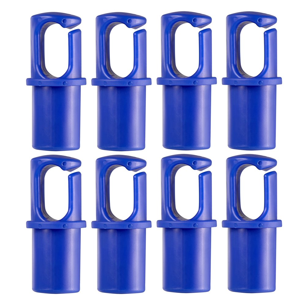 Universal Trampoline Pole Cap Enclosure Net Hook Fits for 1" or 1.5