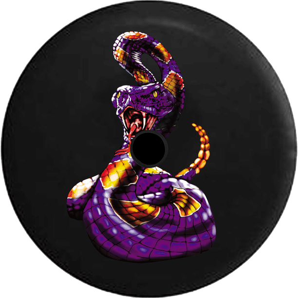 2018 2019 Wrangler JL Backup Camera Diamond Back Rattle Snake Purple