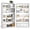 white-5-Tier-31in W, variant on Polup 5-Tier Metal Shelves Bookcase with Bookends Industrial Adjustable Freestanding Black 1-Pack 55 in H x 23 in W