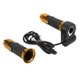 thumbnail image 2 of Twist Throttle Grips, Reliable Plastic Twist Throttle Accelerator 12V-99V Durable With Button For Electric Bike For Electric Scooter Gold,Silver,Blue,Red,Grey, 2 of 8