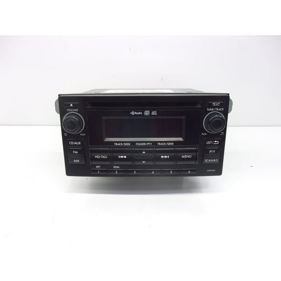 Pre-Owned 2014-2015 Subaru Forester HD Radio Receiver CD Player ID 86201SG620 OEM - Verify Specific Vehicle Fitment In Description - (Good)