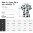 thumbnail image 4 of Rocae Watercolor Sunflower for Men's Moisture-Wicking Crew Tee - T-Shirt for Sports, Outdoor Activities, and Casual WearMedium, 4 of 9