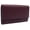 Purple, variant on Genuine Leather Clutch RFID Wallets For Women Accordion Phone Wallet Purse Organizer Zip Coin Pouch for Ladies