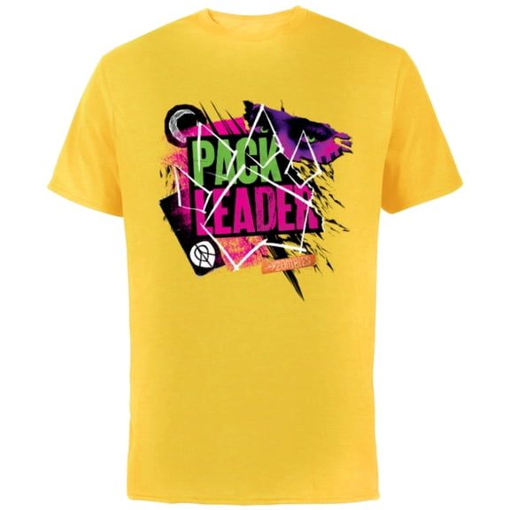 Disney Channel Zombies 3 Werewolf Pack Leader Z-O-M-B-I-E-S - Short Sleeve Cotton T-Shirt for Adults - Customized-Yellow