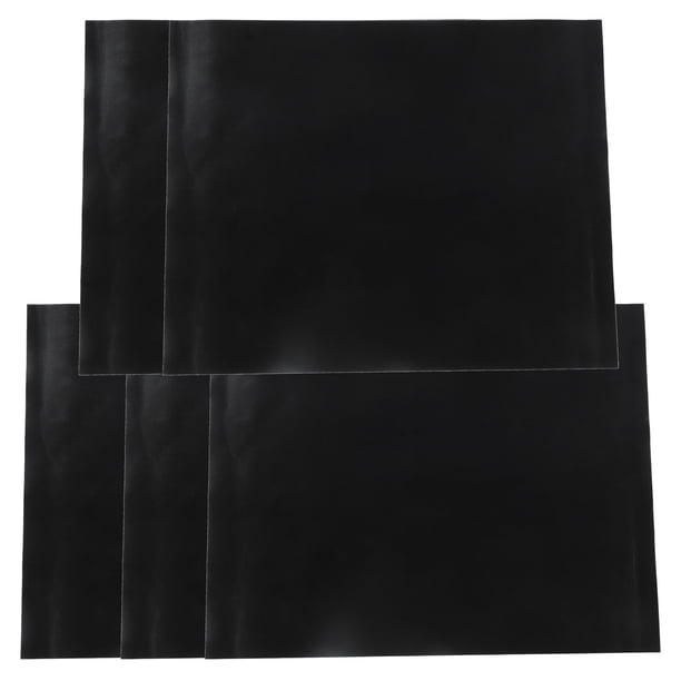 Revestimiento para horno paquete de 5 tapetes antiadherentes para horno aptos para lavavajillas para la parte inferior del horno tapete de fibra de vidrio fácil de limpiar ANGGREK Otros