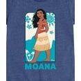 thumbnail image 3 of Disney Princess - Moana Full Body Portrait - Girls Fitted Short Sleeve T-Shirt, 3 of 5