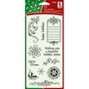 Inkadinkado Clear Holiday Stamps, Doodle Holidays