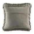 thumbnail image 3 of Safavieh Chic Shag Solid Plush Fur Pillow, 3 of 4