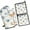Fall Pumpkins, variant on Fall Pumpkins Kitchen Oven Mitt and Pot Holder Sets 4 Pcs for Baking, Cooking and Grilling, Heat Resistant Up To 392 °F